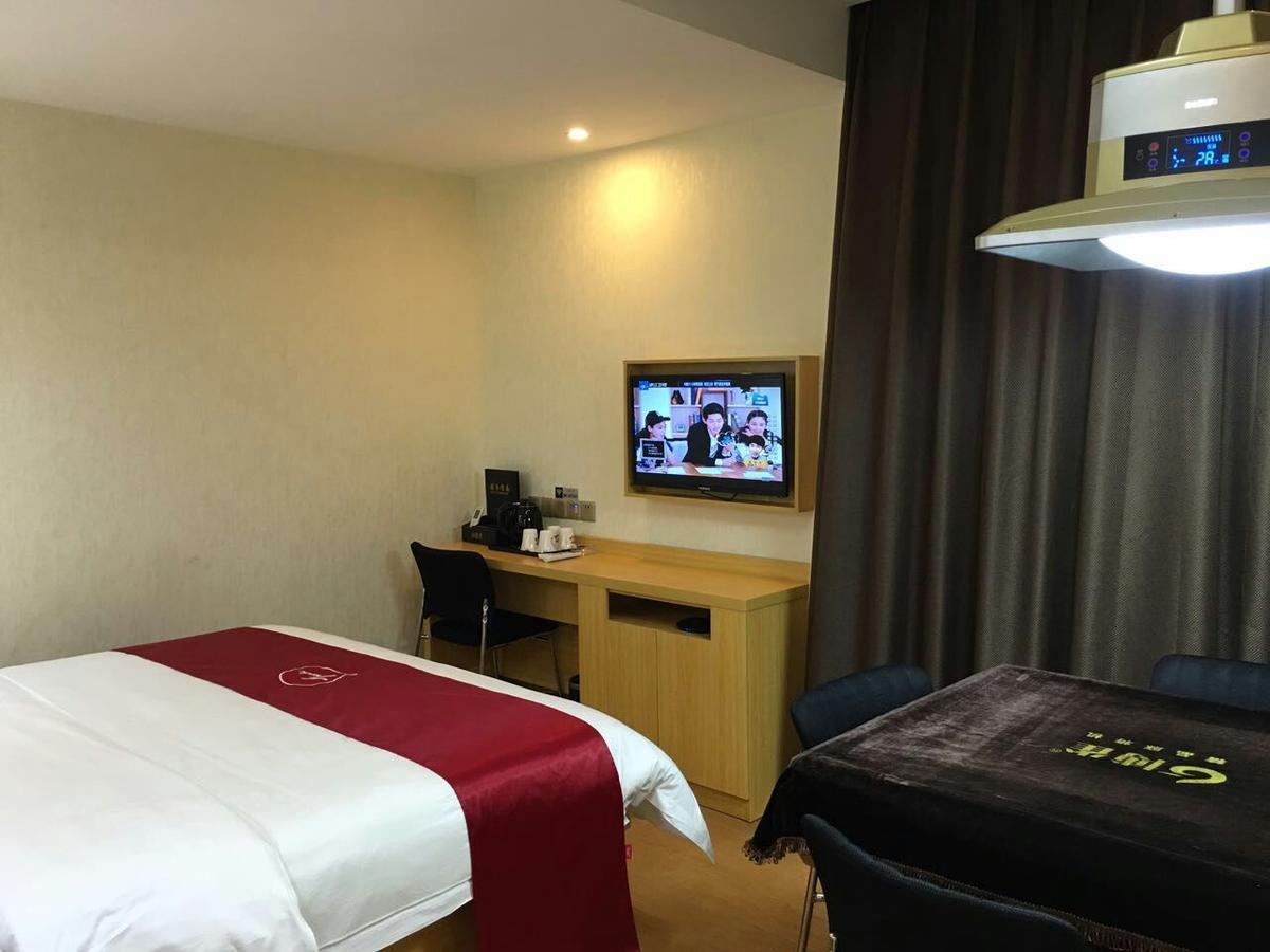 Thank Inn Chain Hotel Hunan Changsha Furong District Railway Station Exteriör bild